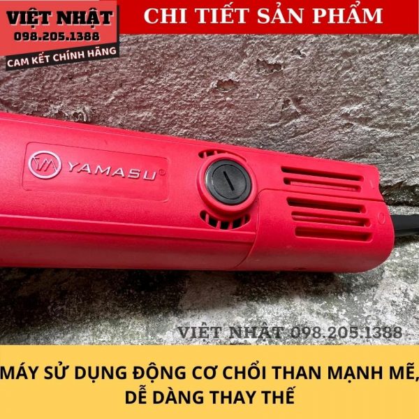 MAY MAI GOC 100 YAMASU 100 03 CONG SUAT LON 750W CONG TAC DUOI CHINH HANG GIA RE MAY CAT CHUOT CAM TAY 9