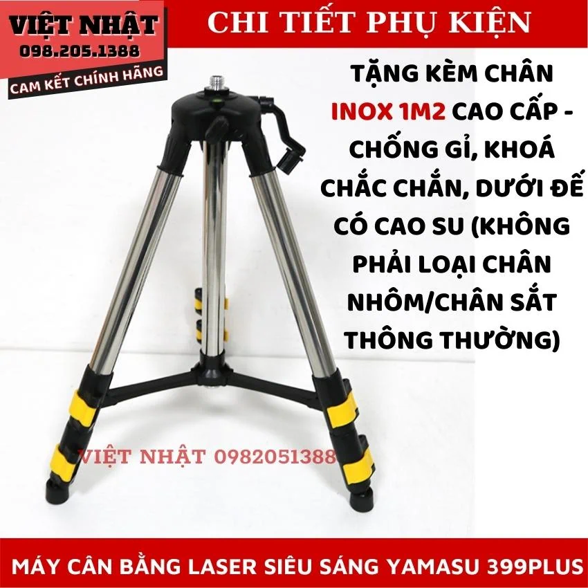 May can bang laser 5 tia xanh sieu sang yamasu 399 plus de bi tang chan inox cao cap chinh hang dien may viet nhat 12