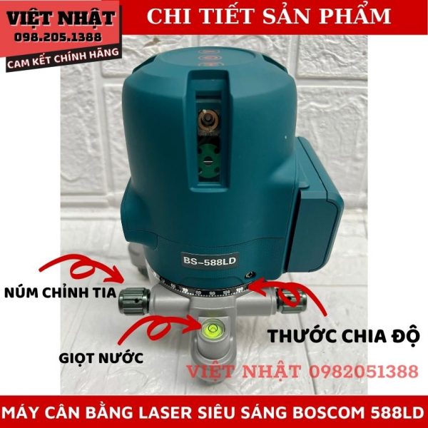 may can bang laser 5 tia xanh sieu sang gia re boscom 558ld may can muc laser may ban cot dien may viet nhat 5