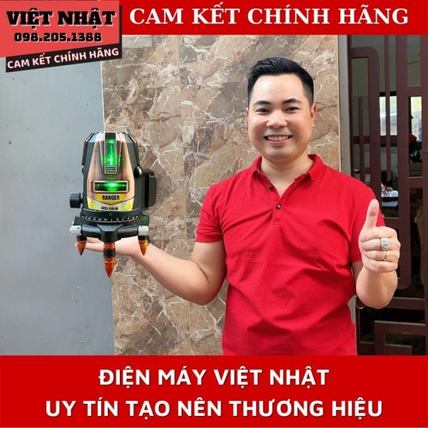 may can bang laser sieu sang 5 tia xanh ranger 168 tang kem chan inox may can muc gia re mayban cot chinh hang de bi bong led may roi tia laser moi nhat dien may viet nhat 18