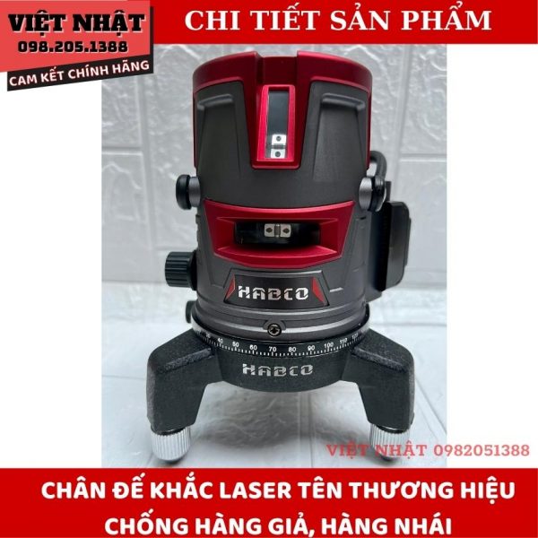 may can muc bang laser sieu sang de bi kem 2 pin dung luong lon chan inox cao cap chinh hang 10