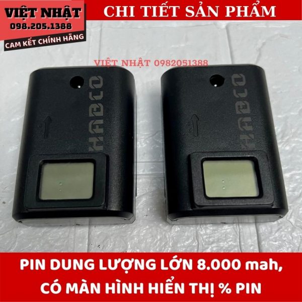 may can muc bang laser sieu sang de bi kem 2 pin dung luong lon chan inox cao cap chinh hang 12