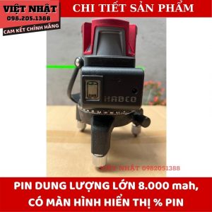 may can muc bang laser sieu sang de bi kem 2 pin dung luong lon chan inox cao cap chinh hang 13