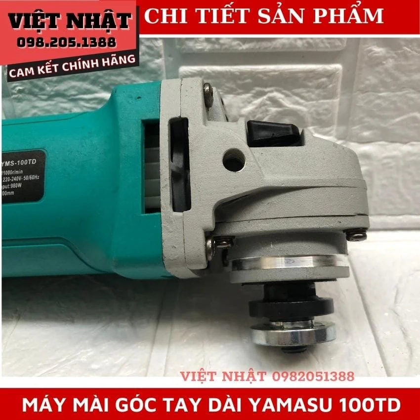 MAY MAI GOC TAY DAI YAMASU 100TD TD04 LUOI 100MM CHINH HANG 5