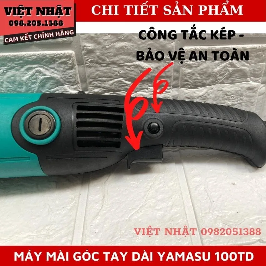 MAY MAI GOC TAY DAI YAMASU 100TD TD04 LUOI 100MM CHINH HANG 7