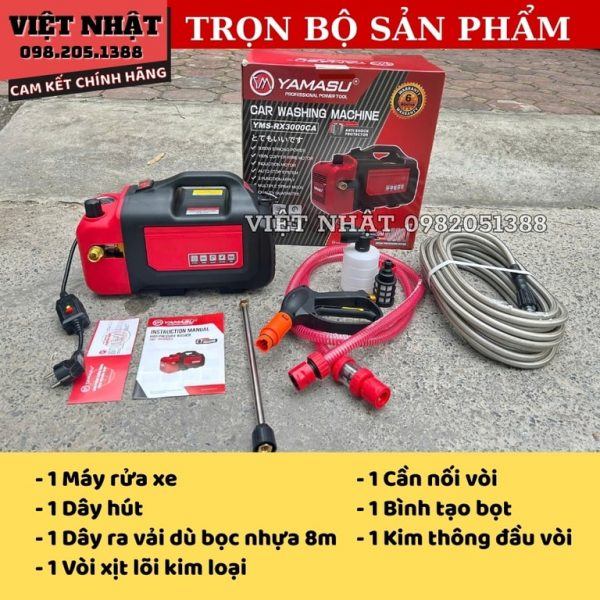 Máy rửa xe Yamasu RX3000CA - Hình ảnh 2