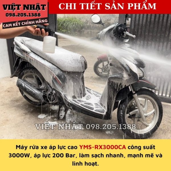 Máy rửa xe Yamasu RX3000CA - Hình ảnh 6