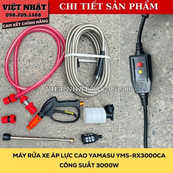 Máy rửa xe Yamasu RX3000CA - Hình ảnh 4