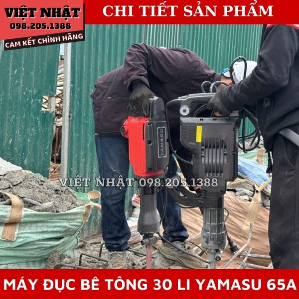 Máy đục phá bê tông cỡ đại Yamasu YMS-65A (2.000W) - Hình ảnh 5