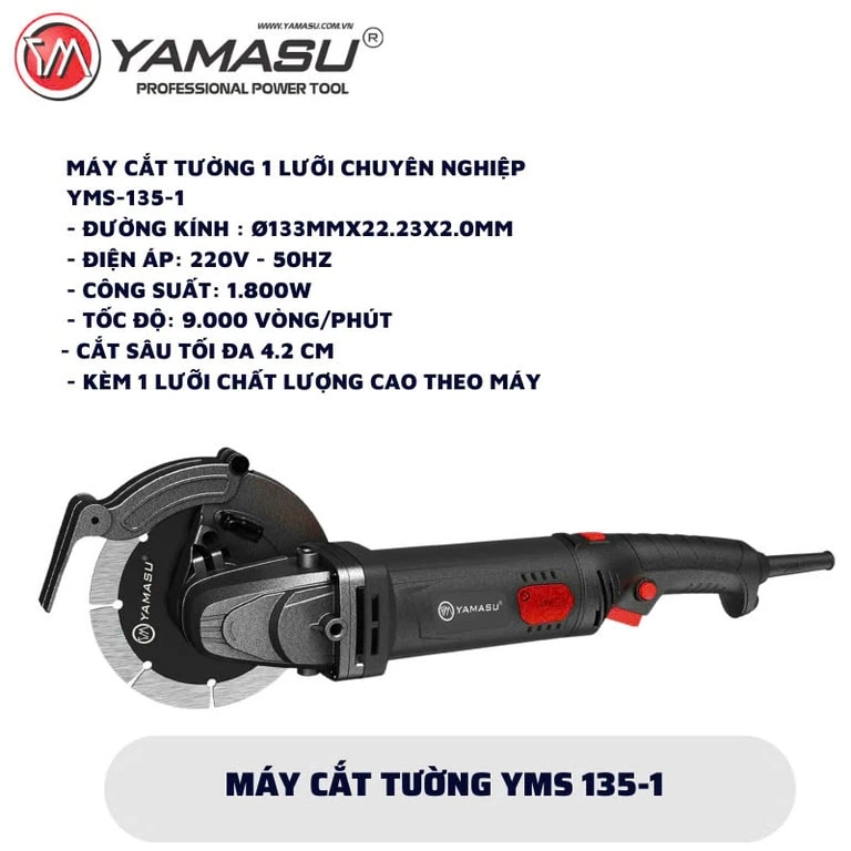 cat tuong 1 luoi yms 135 1 3