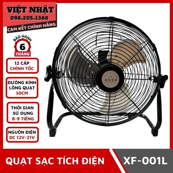 Quạt tích điện tròn