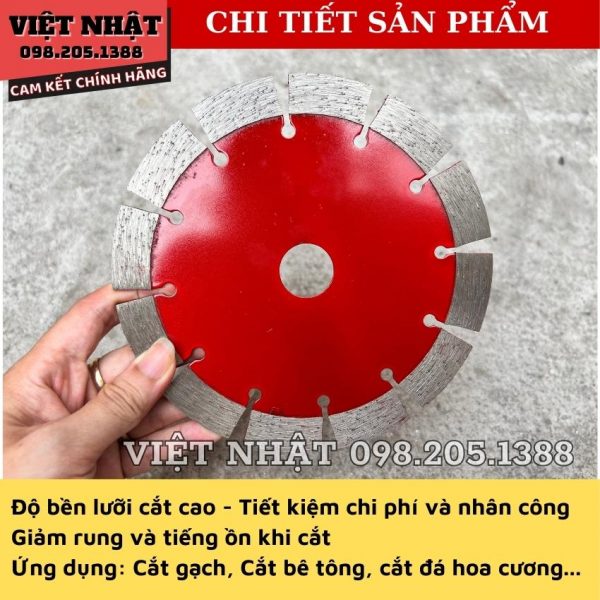 Lưỡi cắt tường 156mm - Ảnh 4