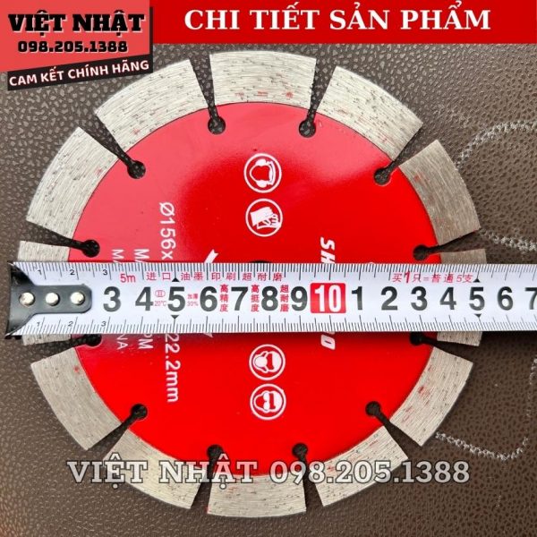 Lưỡi cắt tường 156mm - Ảnh 5