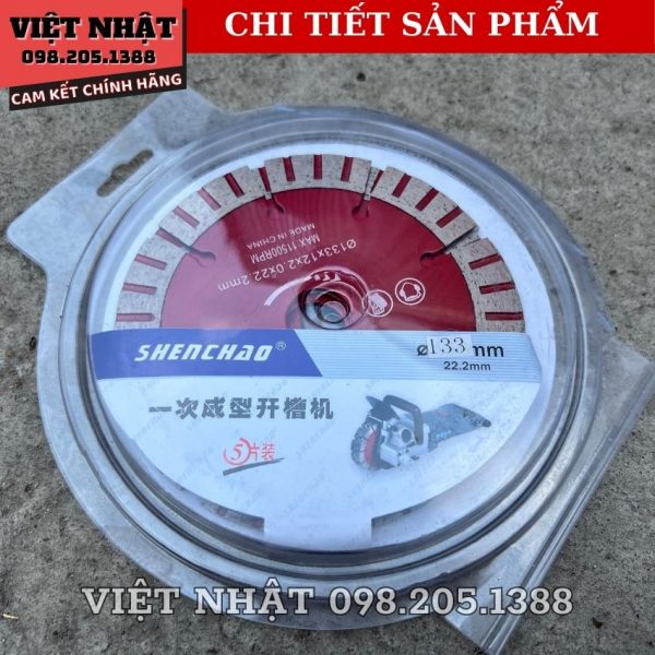 Lưỡi cắt tường đỏ 133mm - Ảnh 6