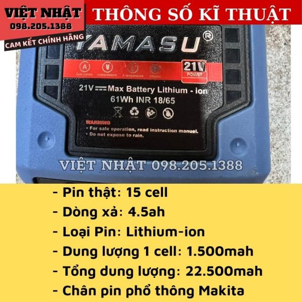 Sạc pin Yamasu 4.5 - Hình ảnh 2