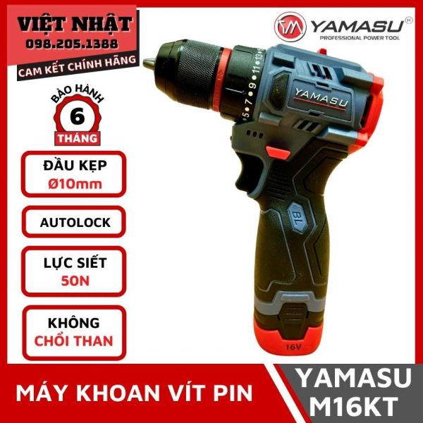 Khoan pin 16.8V Yamasu M16KT chính hãng