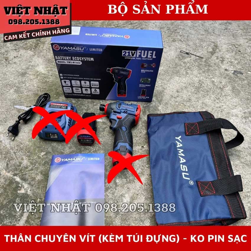 pin 16.8V Yamasu M16CV