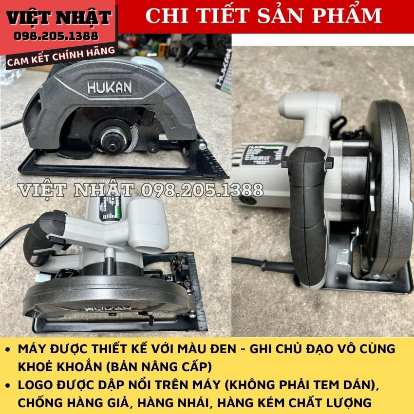 Máy cưa gỗ cầm tay Hukan HK-G2-CG185N bản mới nâng cấp Hukan HK G2 CG185N 4