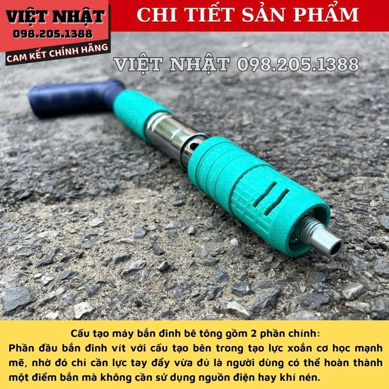 sung ban dinh 2trong1 xanh 3