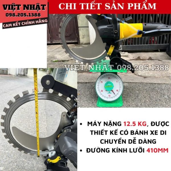 Máy cưa vòng, máy cắt tường CLA imex CL-368VN - Hình ảnh 7