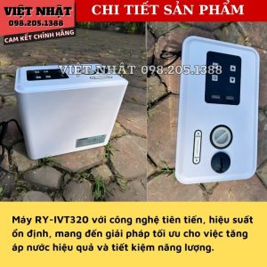 Máy bơm tăng áp biến tần của Rymazu RY-IVT320 BIEN TAN IVT320 8