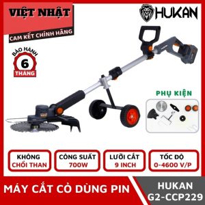 Máy cắt cỏ pin Hukan G2-CCP229