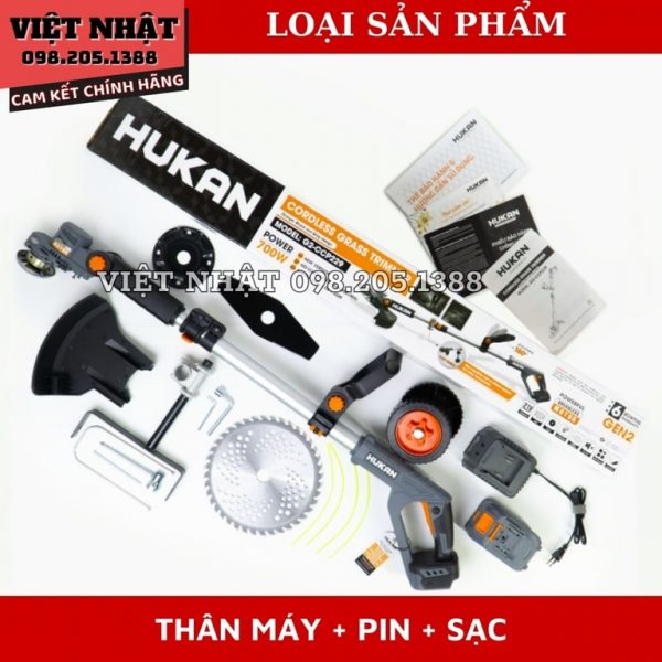 Máy cắt cỏ pin Hukan G2-CCP229 - Hình ảnh 9