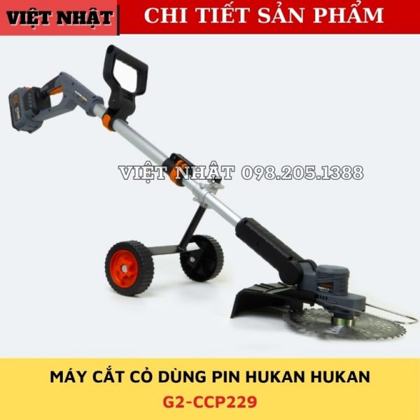 Máy cắt cỏ pin Hukan G2-CCP229 - Hình ảnh 5
