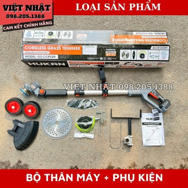 Máy cắt cỏ pin Hukan G2-CCP229 - Hình ảnh 8