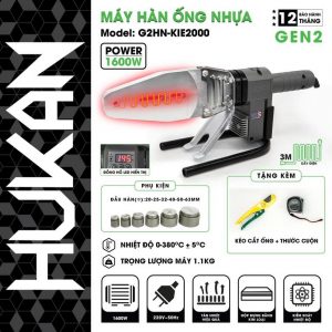 Máy hàn ống nhựa Hukan G2HN-KIE2000