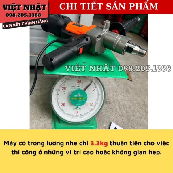 Máy Khoan Rút Lõi Bê Tông 3900W của Hukan G3-KRL178BL - Hình ảnh 6
