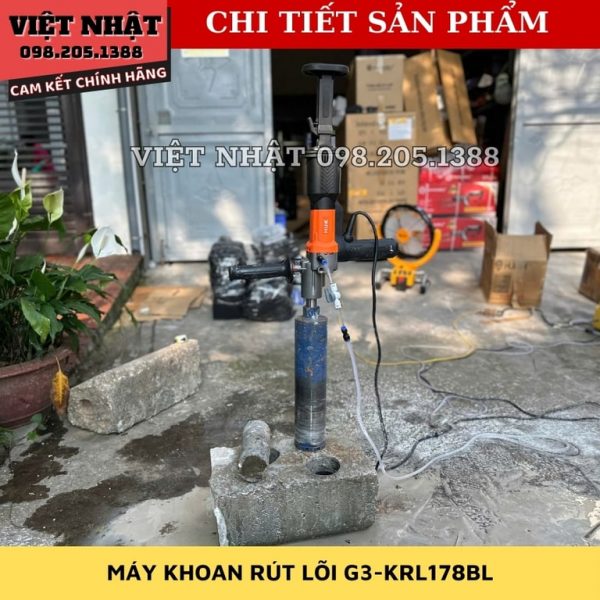 Máy Khoan Rút Lõi Bê Tông 3900W của Hukan G3-KRL178BL - Hình ảnh 7