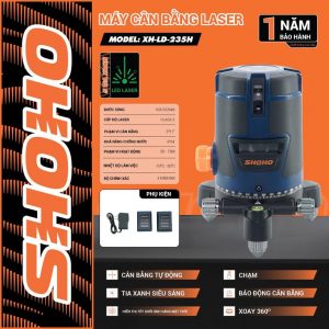 Máy cân bằng laze 5 tia xanh Shoho XH-LD-235H
