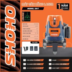 Máy cân bằng laze 5 tia xanh SHOHO XH-T
