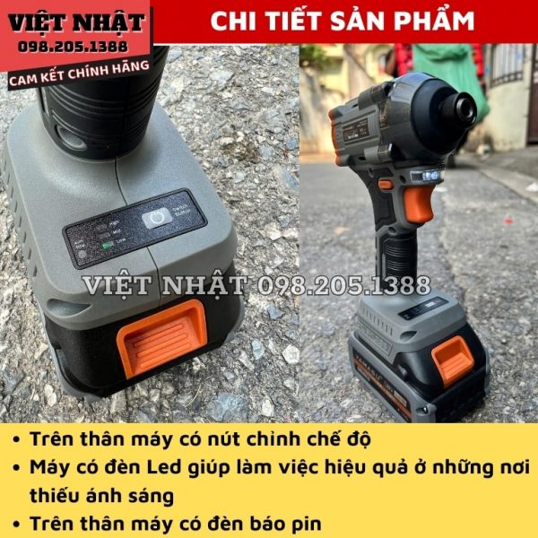 Máy chuyên vít pin Yamasu GCV-250N - Hình ảnh 6