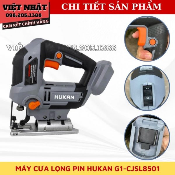 Máy cưa lọng pin Hukan BODY G1-CJSL8501 - Ảnh 5