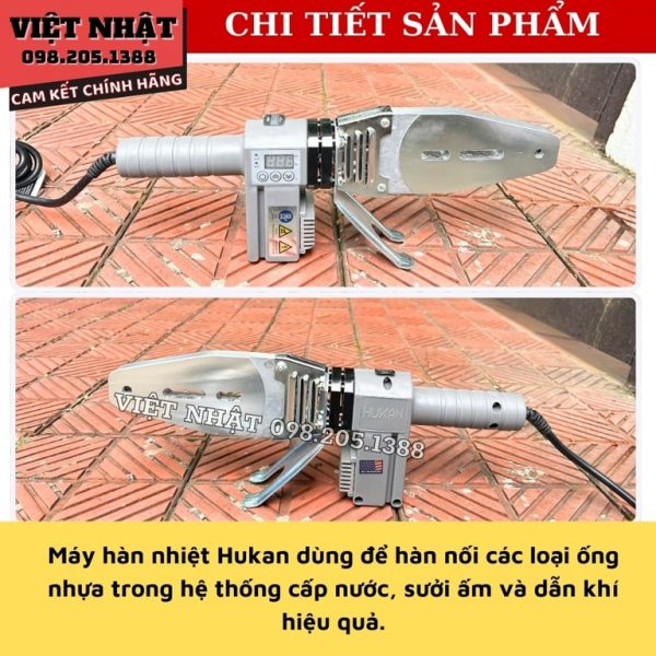 Máy hàn ống nhựa Hukan G2HN-KIE2000 - Ảnh 5