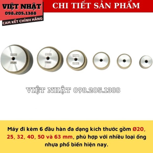 Máy hàn ống nhựa Hukan G2HN-KIE2000 - Ảnh 6