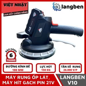 Máy rung gạch Langben V10