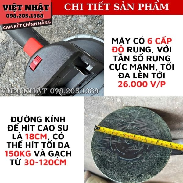 Máy rung gạch Langben V10 - Hình ảnh 6