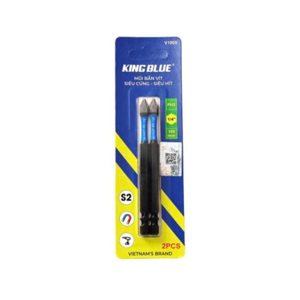 Mũi bắn vít PH2 của KingBlue 2 kích cỡ 50mm, 100mm - Hình ảnh 6