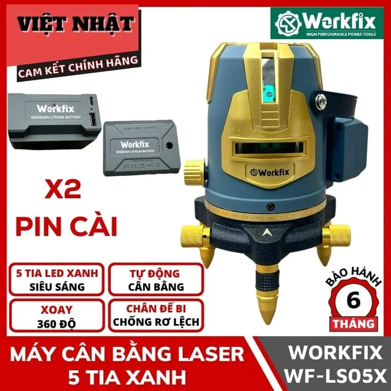 Máy Cân Bằng Laser Workfix WF-LS05X Máy Cân Bằng Laser Workfix WF-LS05X