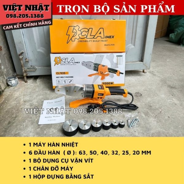 Máy hàn nhiệt DCLA CL763S - Ảnh 2