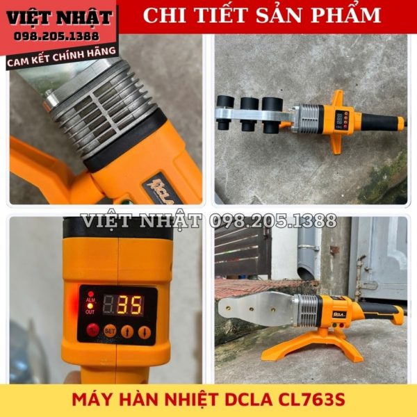 Máy hàn nhiệt DCLA CL763S - Ảnh 6