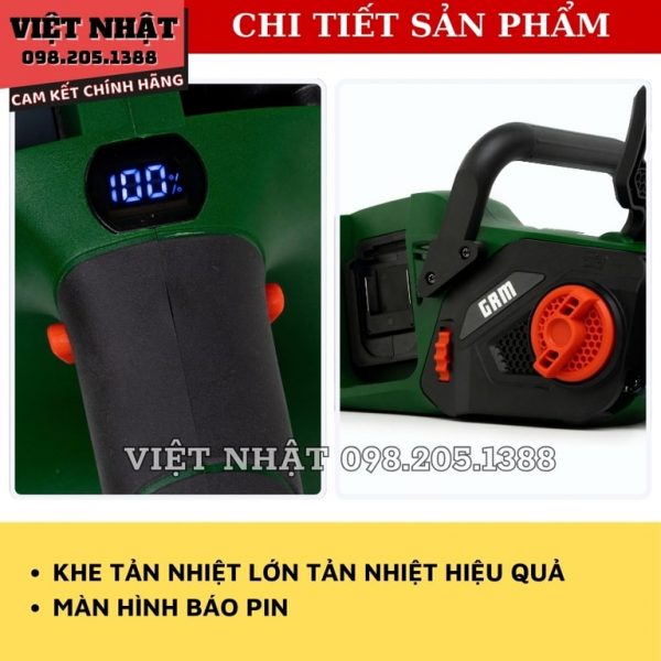 Máy cưa xích lam xích 16 inch GR-CX4206 Greekman - Hình ảnh 4
