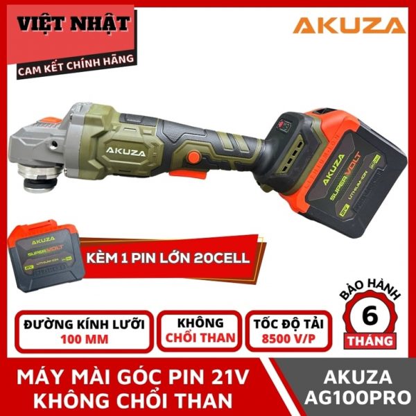 Máy mài góc Akuza AG100PRO