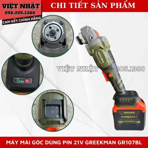 Máy mài góc Akuza AG100PRO - Hình ảnh 5