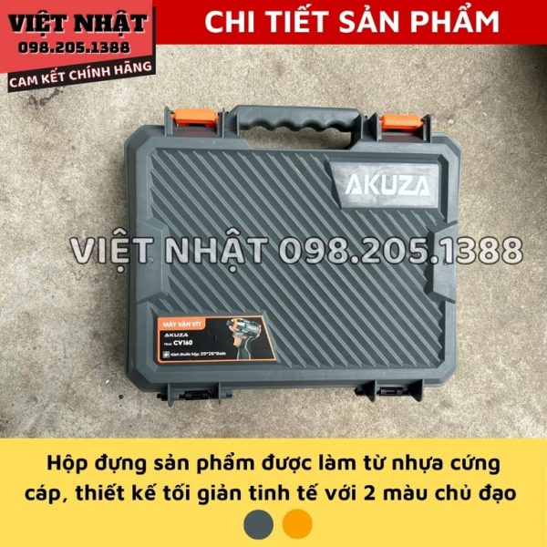 Máy vặn vít pin Akuza CV160 - Ảnh 9