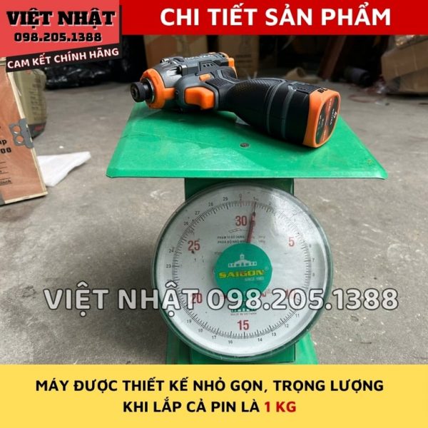 Máy vặn vít pin Akuza CV160 - Ảnh 8