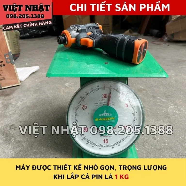 Máy vặn vít pin Akuza CV160 cv160 9